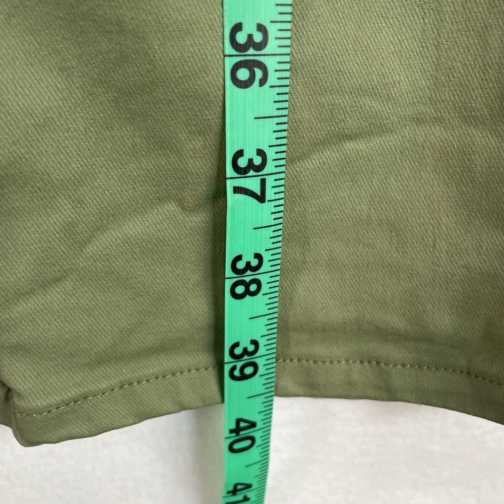 Gina Benotti Women  Slim Leg Pants S-48 Olive Green Viscose Blend Casual Straigh - Picture 6 of 10